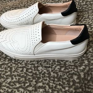 Kate Spade Logo Embossed Sneakers